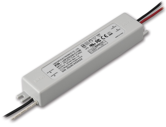 LDP25 25Watts AC-DC Contant Current Dimmable LED Driver with 1-10V/PWM